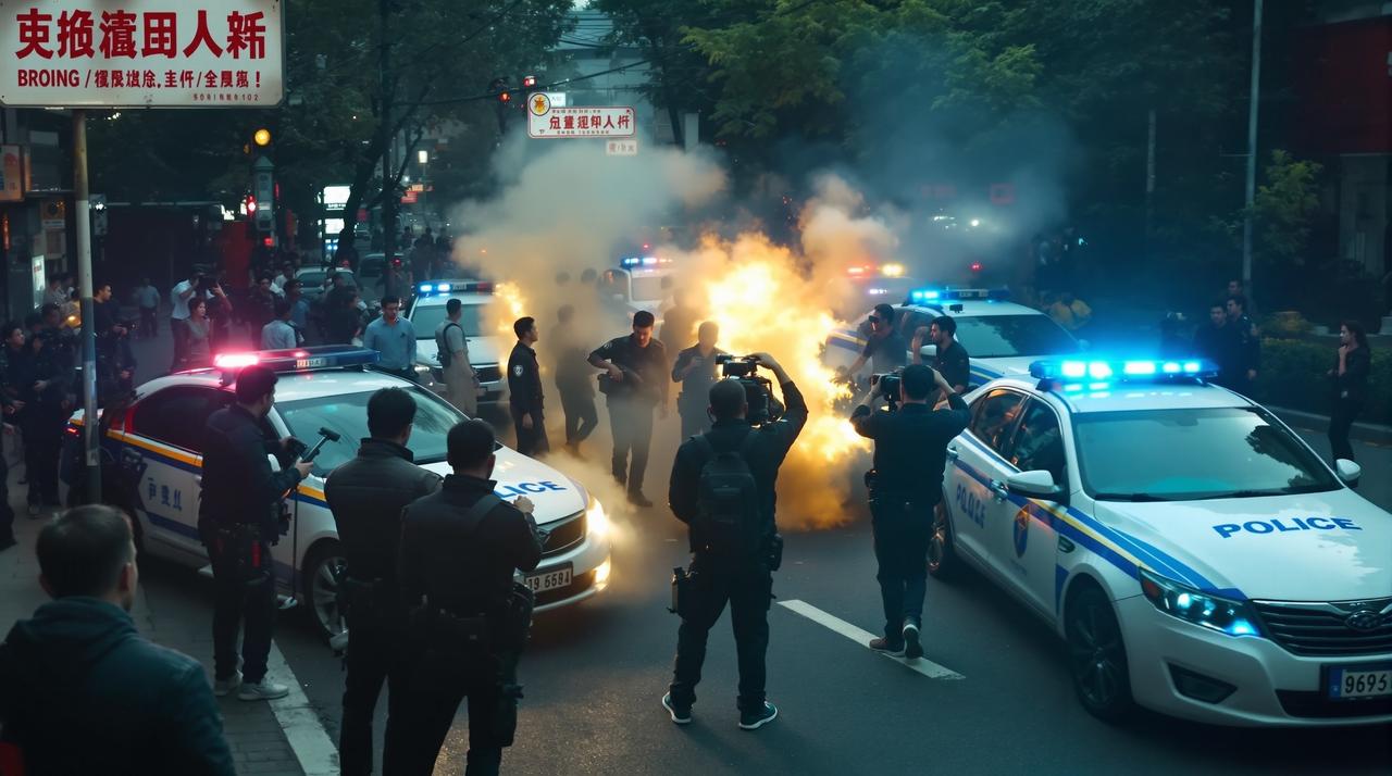 今日大瓜网站 - 某剧组在拍摄地发生冲突,警方介入调查